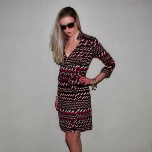 Classic Diane von Furstenberg wrap dress